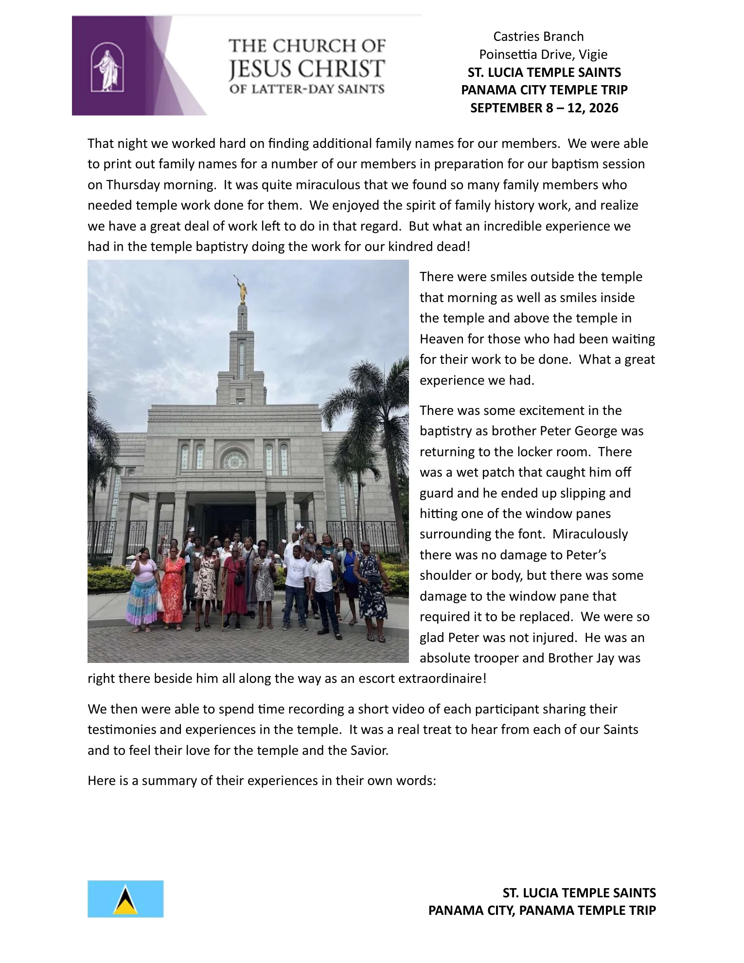 Sept 8-11, 2026 – St. Lucia to Panama — photo 17